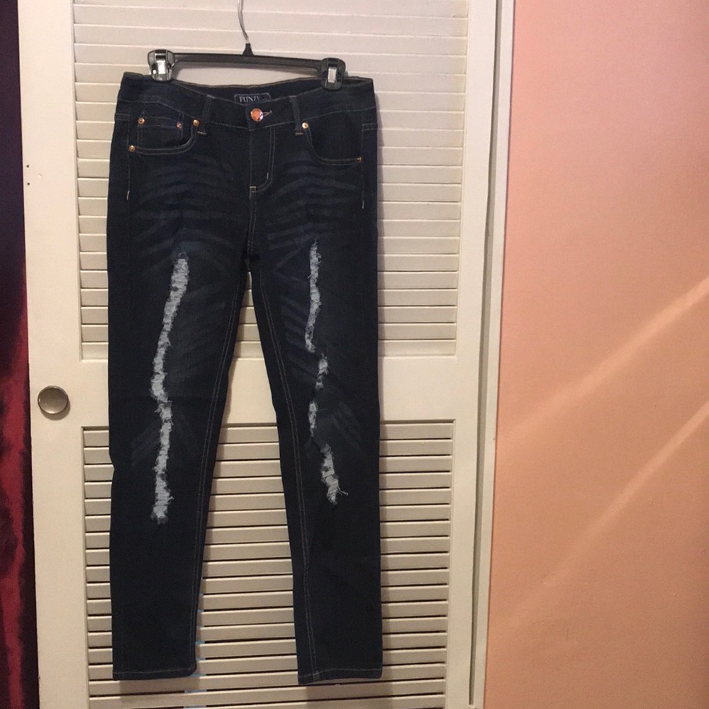 Dark wash jeans